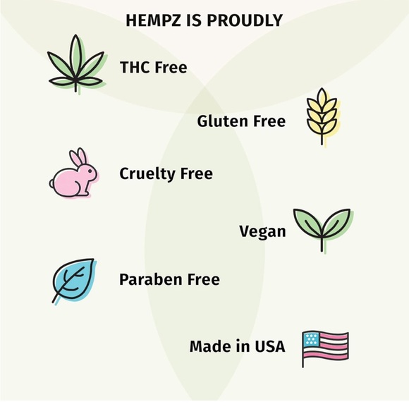 HEMPZ Ocean Breeze Herbal Body Moisturizer with Hyaluronic Acid NEW SEALED 17oz - Picture 6 of 6